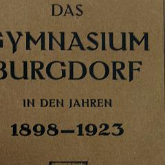ZZ-BUJA1923 25 Jahre Gymnasium,Jahrbuch 1898-1923